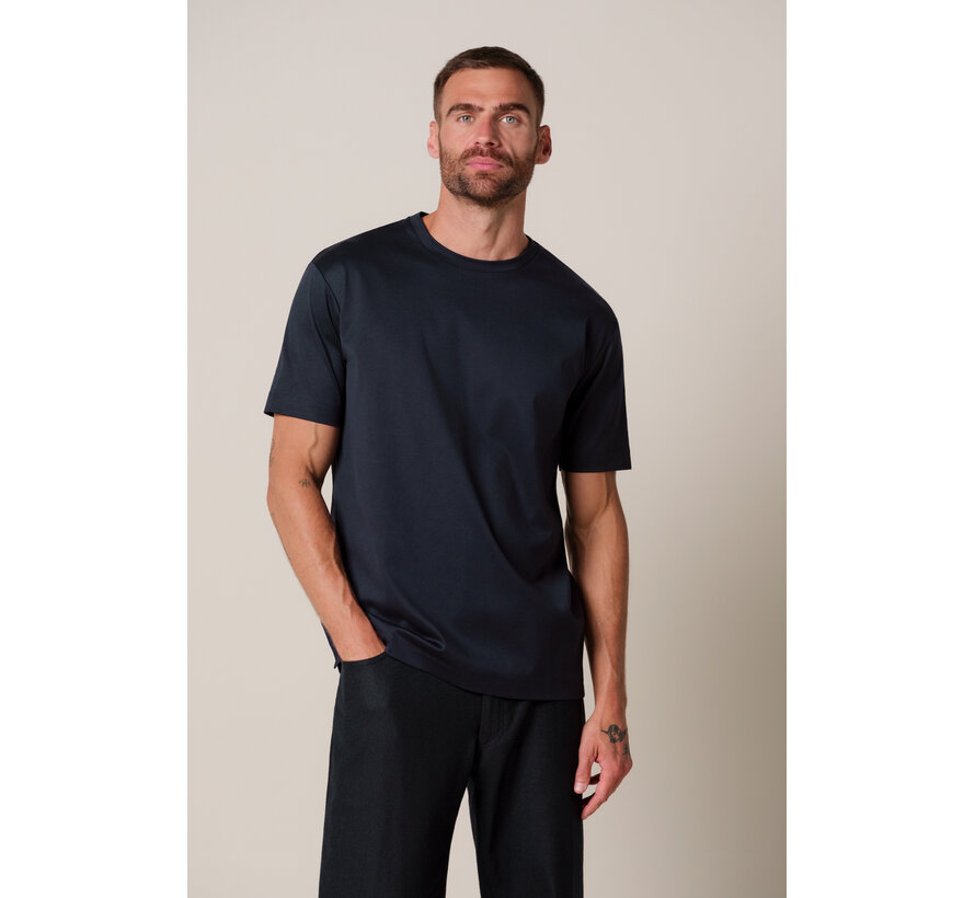 Profuomo T-Shirt Pima Cotton Navy (PPXT30002A)