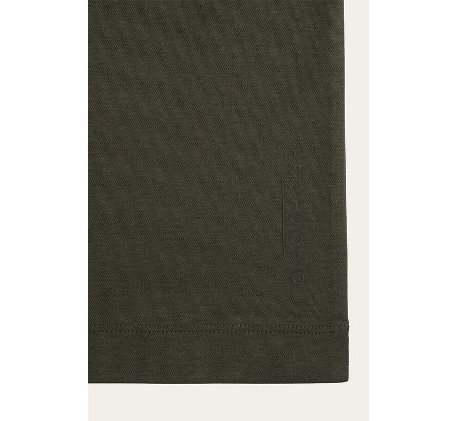 Profuomo T-Shirt Pima Cotton Dark Green (PPXT30002F)