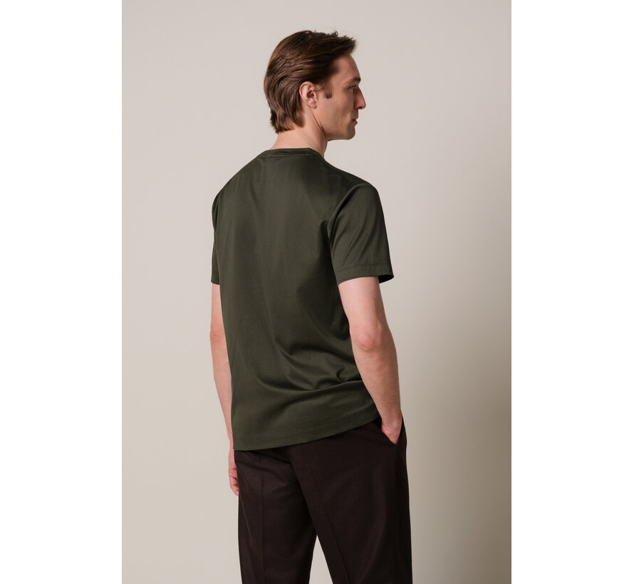 Profuomo T-Shirt Pima Cotton Dark Green (PPXT30002F)