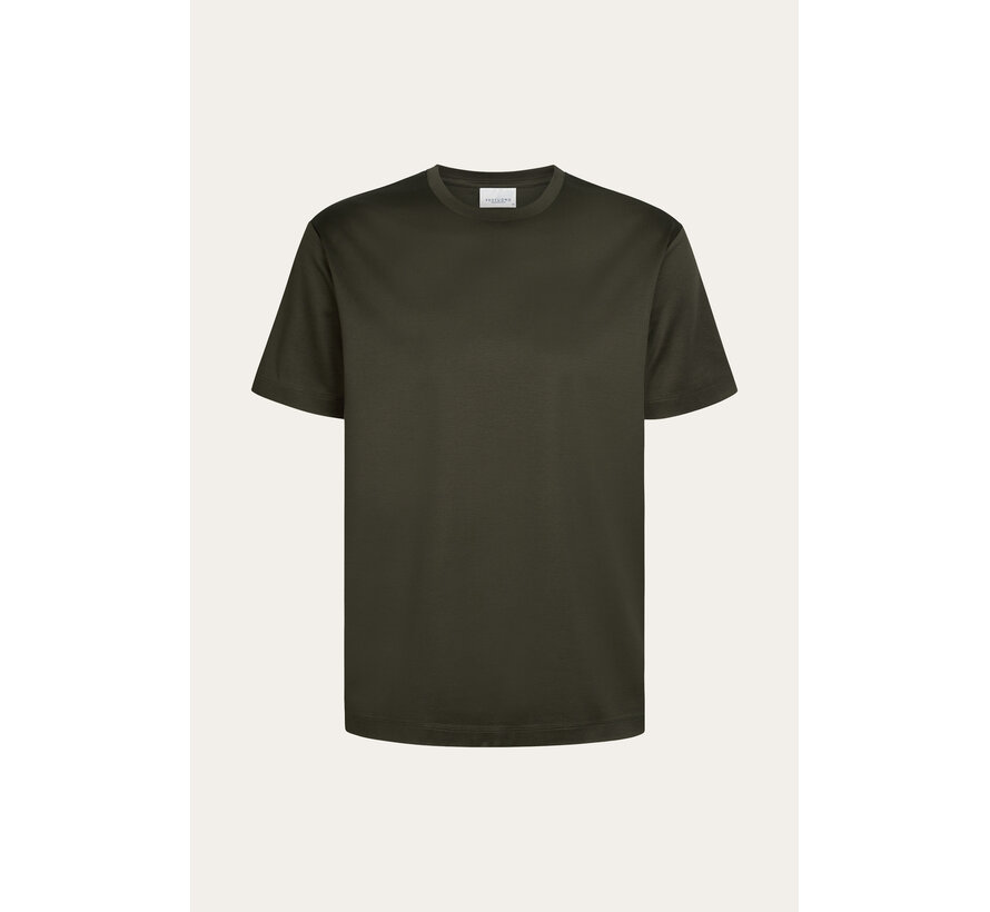 Profuomo T-Shirt Pima Cotton Dark Green (PPXT30002F)
