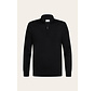Profuomo Half Zip Pullover Merino Wool Black (PPXJ30025C)