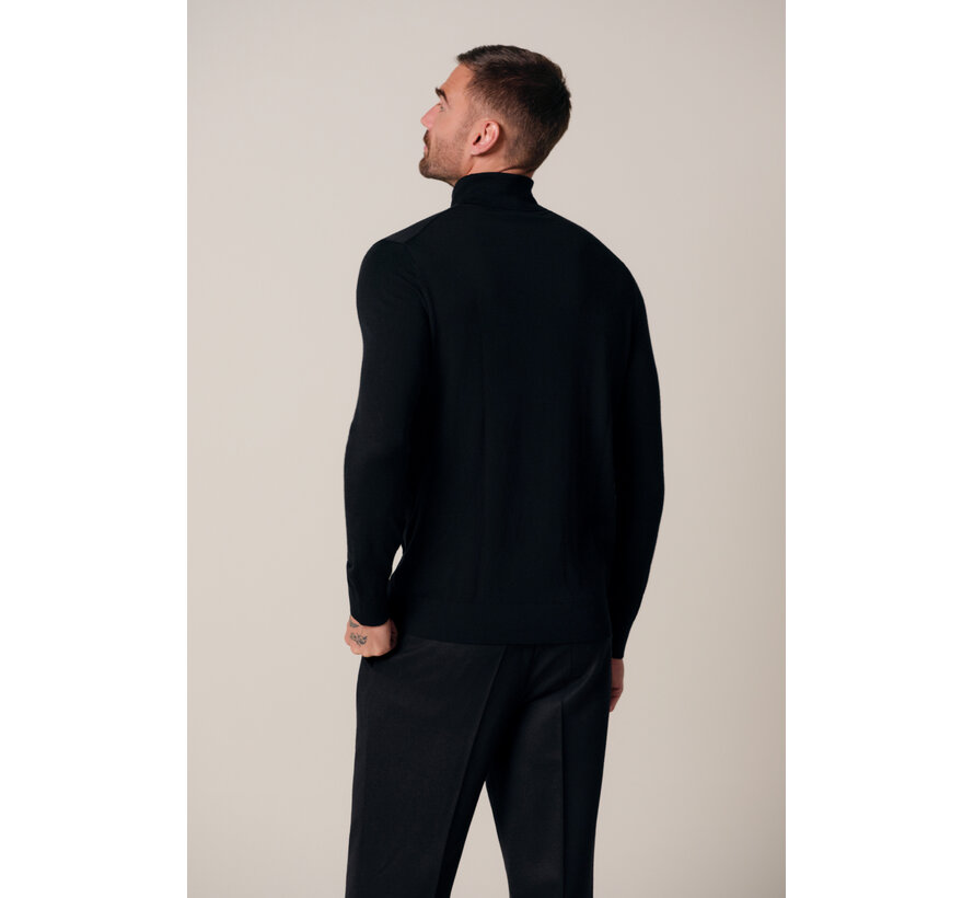 Profuomo Coltrui Merino Wool Black (PPXJ30027B)