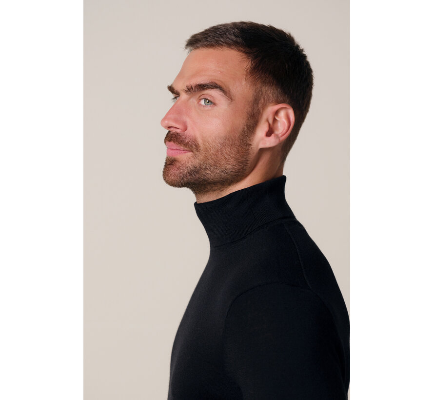 Profuomo Coltrui Merino Wool Black (PPXJ30027B)