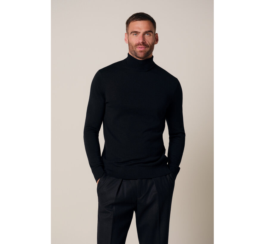 Profuomo Coltrui Merino Wool Black (PPXJ30027B)