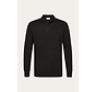 Profuomo Longsleeve Polo Regular Fit Luxury Basic One Piece Dark Brown (PPXJ30003E)