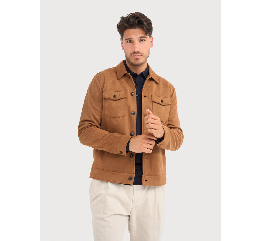 Shirt Jacket Cognac (MILANOW25 - M42)