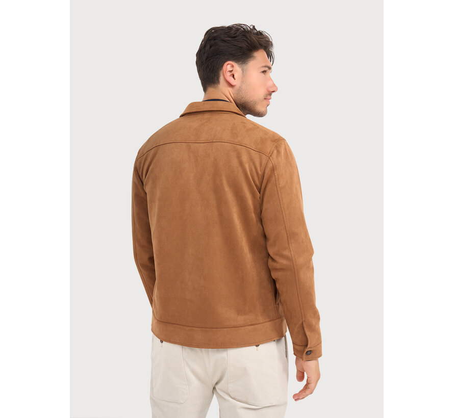 Shirt Jacket Cognac (MILANOW25 - M42)