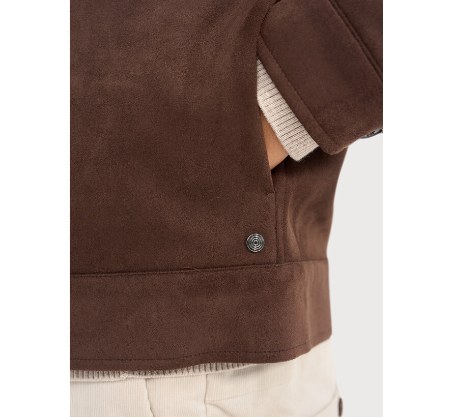 Blue Industry Shirt Jacket Brown (MILANOW25 - M42)
