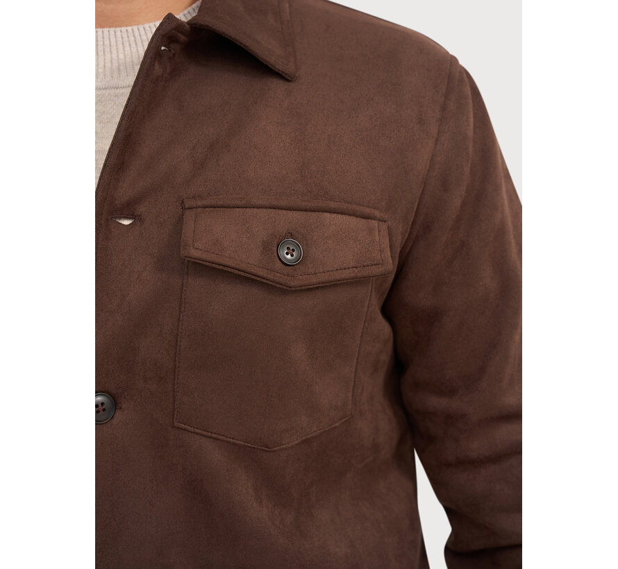 Blue Industry Shirt Jacket Brown (MILANOW25 - M42)