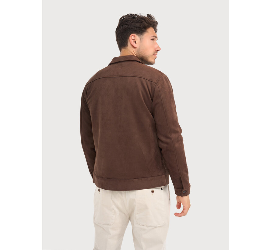 Blue Industry Shirt Jacket Brown (MILANOW25 - M42)