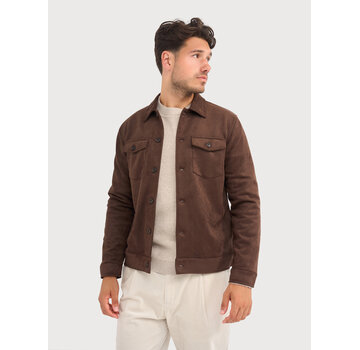 Blue Industry Shirt Jacket Brown (MILANOW25 - M42)