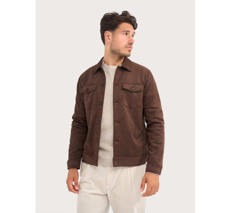 Blue Industry Shirt Jacket Brown (MILANOW25 - M42)