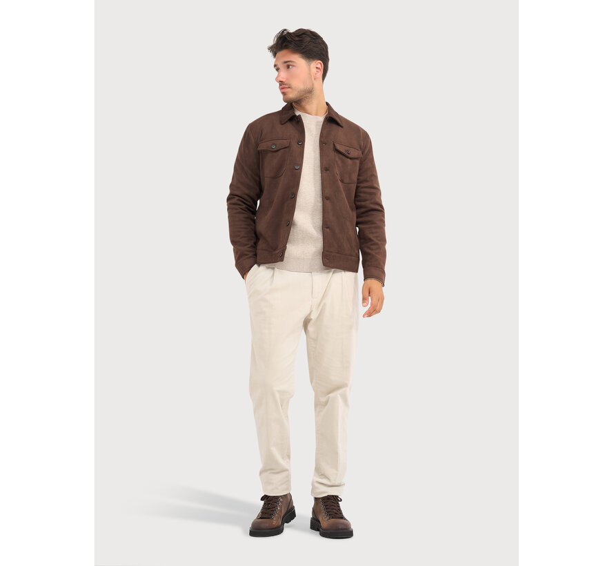 Blue Industry Shirt Jacket Brown (MILANOW25 - M42)