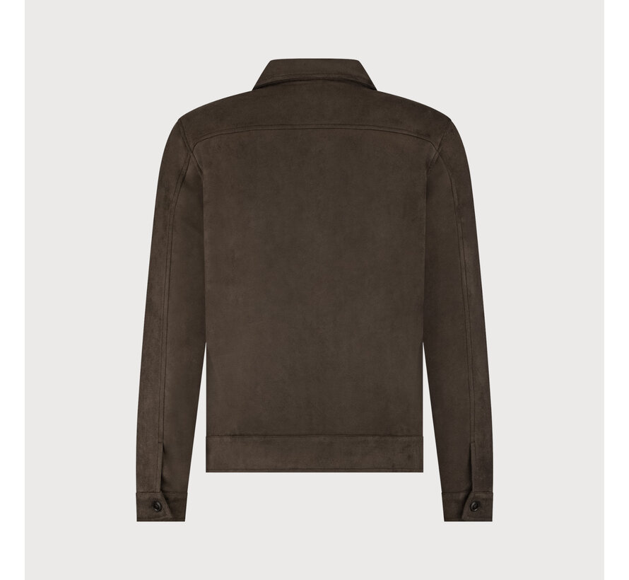 Blue Industry Shirt Jacket Brown (MILANOW25 - M42)