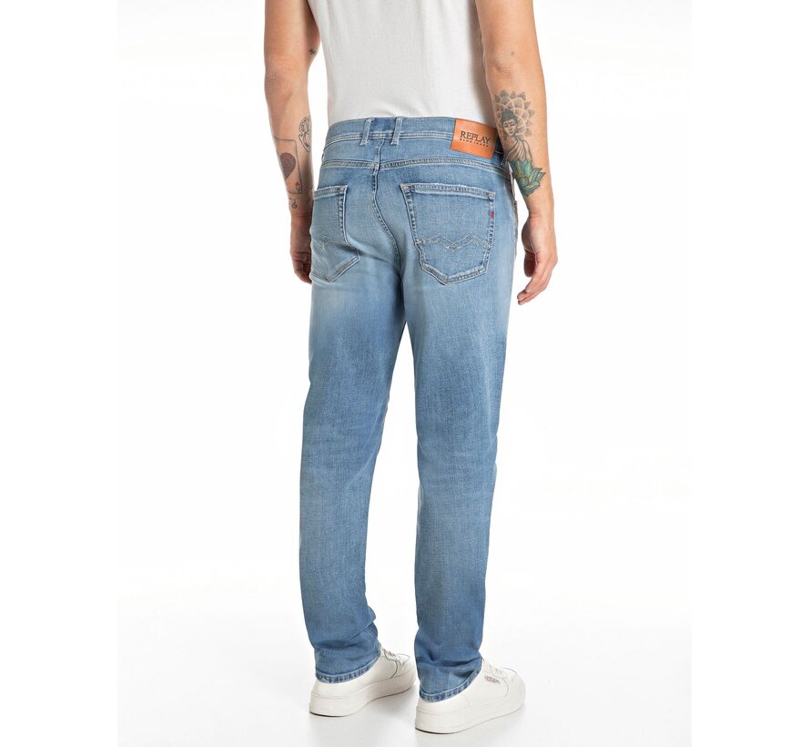 Replay Jeans Grover Straight Fit Light Blue ( M0972 .000.285 204 - C010)