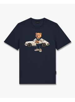 Baron Filou Baron Filou T-Shirt FW26 Filou 186 Oxford Blue