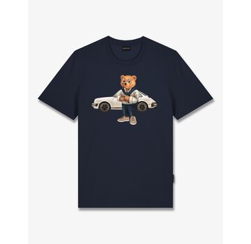 Baron Filou Baron Filou T-Shirt FW26 Filou 186 Oxford Blue