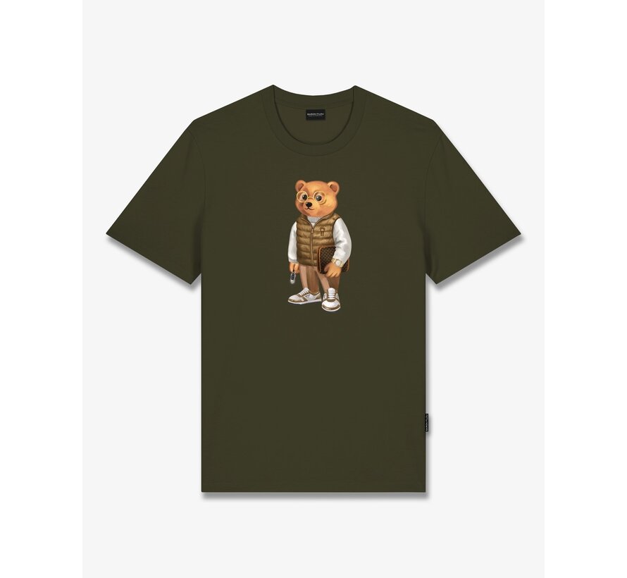 Baron Filou T-Shirt FW26 Filou 187 Olive Green