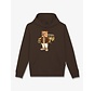 Baron Filou Hooded Sweater FW26 Filou 183 Chocolate Brown