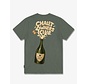 Baron Filou T-Shirt FW26 Oversized Backprint Bottle Olive Green