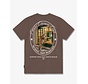 Baron Filou T-Shirt FW26 Oversized Backprint Watch Dealer Chocolate Brown