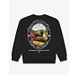 Baron Filou Sweater FW26 Oversized Backprint Baron Is Back In Town Black
