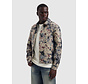 Overshirt Jacquard Flower Full-Zip Taupe (26030204 - 53)