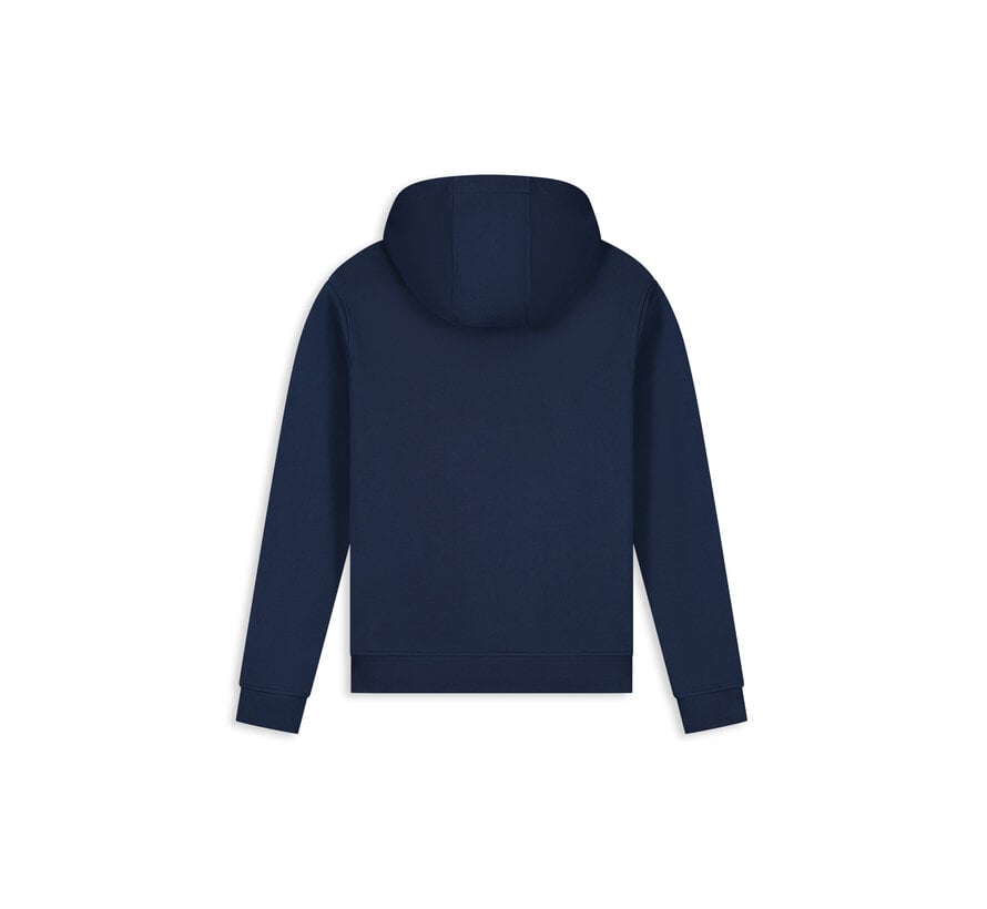 Ballin Hooded Sweater Glitch Logo Hoodie Navy (26019302 - 02)
