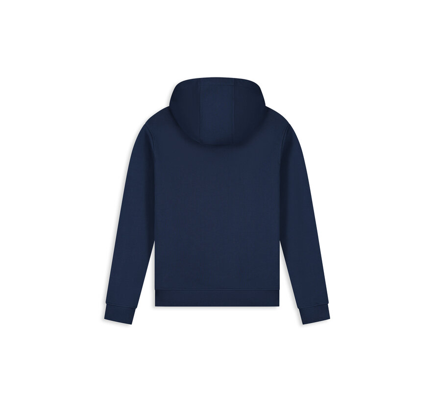 Hooded Sweater Glitch Logo Hoodie Navy (26019302 - 07)