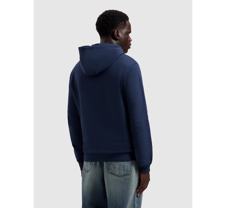 Ballin Hooded Sweater Glitch Logo Hoodie Navy (26019302 - 02)