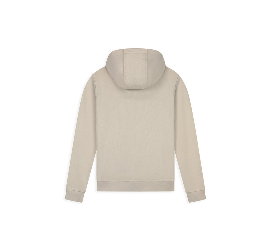 Hooded Sweater Glitch Logo Hoodie Taupe (26019302 - 53)