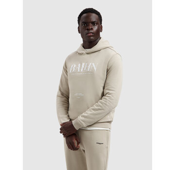 BALLIN' Ballin Hooded Sweater Glitch Logo Hoodie Taupe (26019302 - 53)