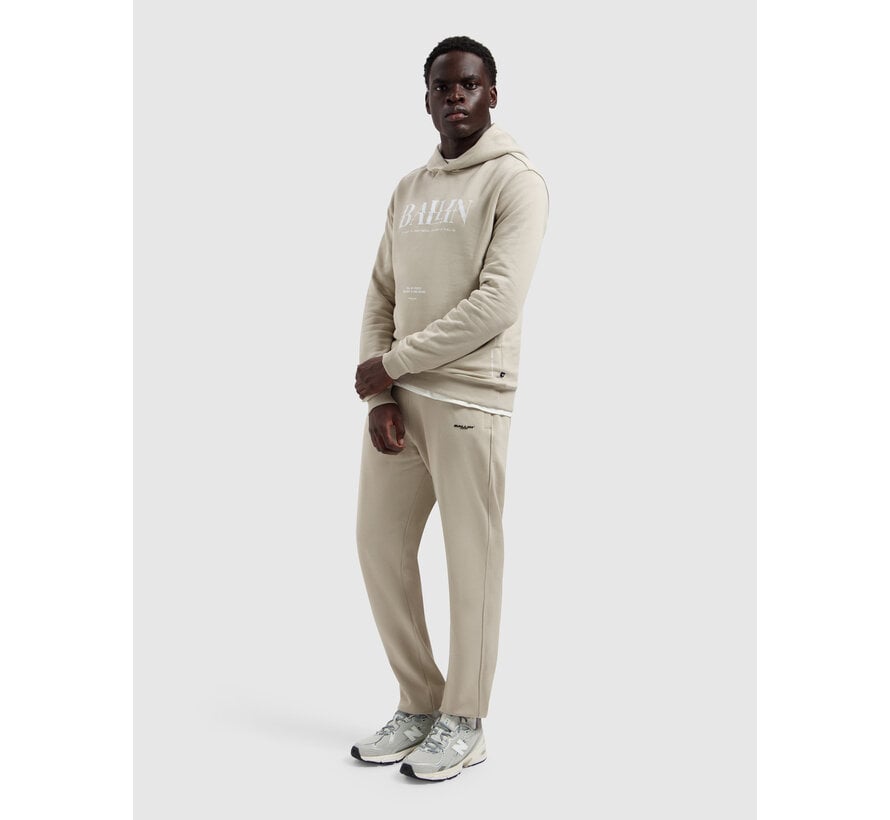 Ballin Hooded Sweater Glitch Logo Hoodie Taupe (26019302 - 53)