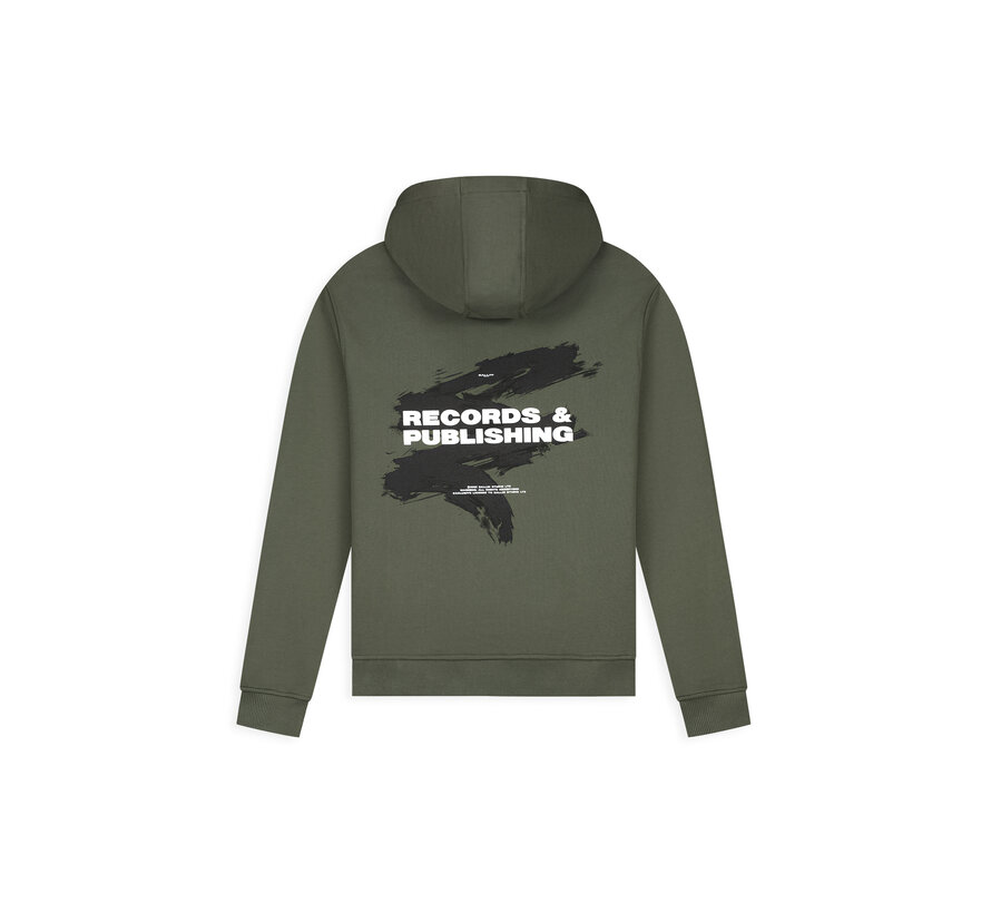 Ballin Hooded Sweater Records & Publishing Hoodie Dark Army (26019303 - 11)