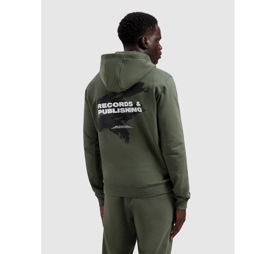 Ballin Hooded Sweater Records & Publishing Hoodie Dark Army (26019303 - 11)