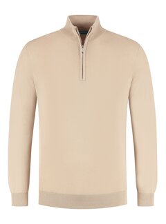 District Indigo District Indigo S/ Men Halfzip Tencel BEIGE (7.52.501.510 - 048)