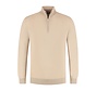 District Indigo S/ Men Halfzip Tencel BEIGE (7.52.501.510 - 048)
