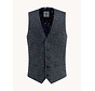 A Fish Named Fred Gilet Waistcoat Brushed Herringbone Jeans Blue (34.145 - 608)