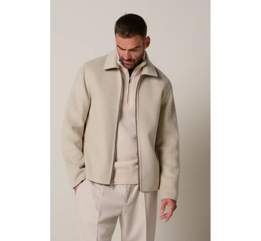Profuomo Overshirt Reversible Wol Brown/Offwhite (PPXF30012C)