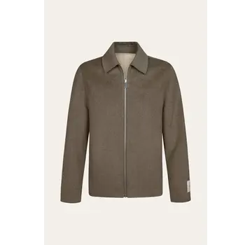 Profuomo Overshirt Reversible Wol Brown/Offwhite (PPXF30012C)