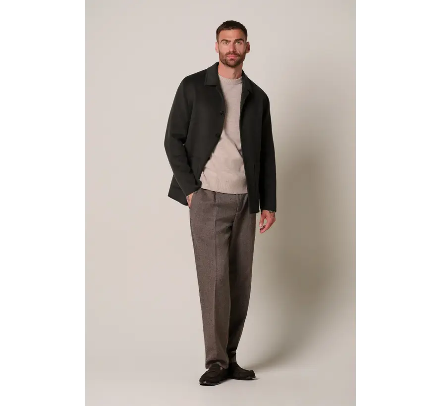 Profuomo Overshirt Wol Dark Brown (PPXF30011H)