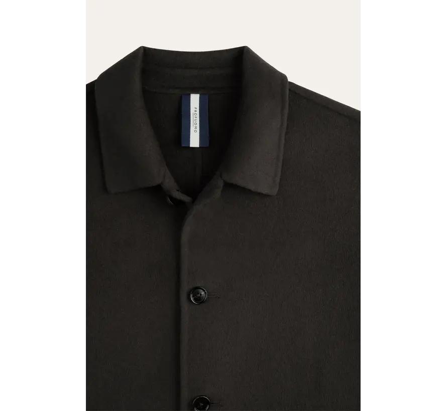 Profuomo Overshirt Wol Dark Brown (PPXF30011H)