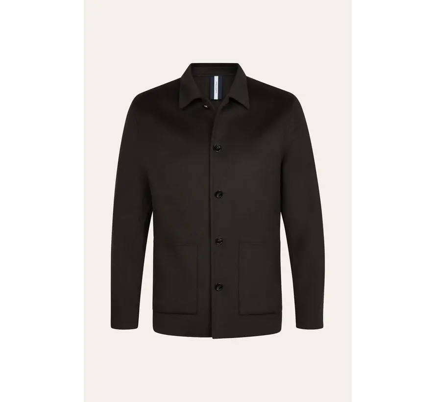 Profuomo Overshirt Wol Dark Brown (PPXF30011H)