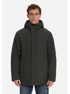 No Excess No Excess Jacket Hooded Softshell Dark Army (33630818SN - 059)