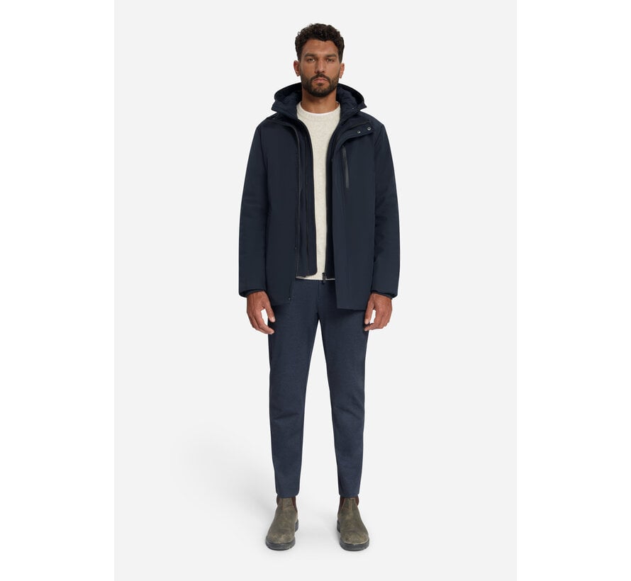No Excess Jacket Hooded Softshell Dark Night (33630818SN - 078)