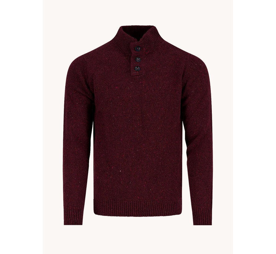 A Fish Named Fred Jumper Knitted Burgundy (34.504 - 405)
