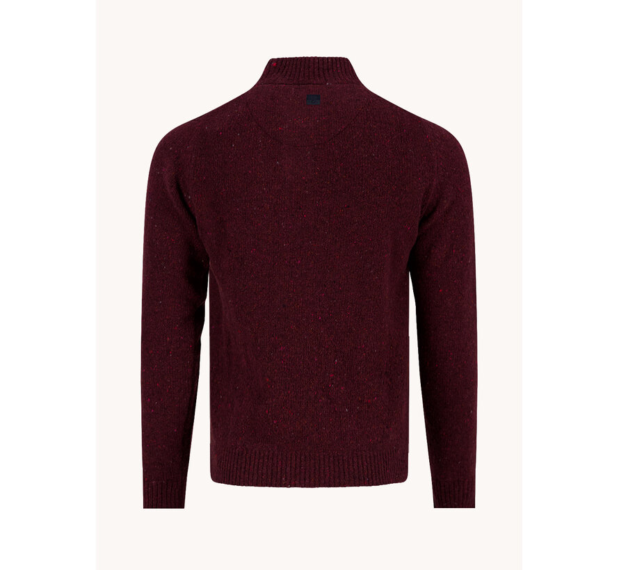 A Fish Named Fred Jumper Knitted Burgundy (34.504 - 405)
