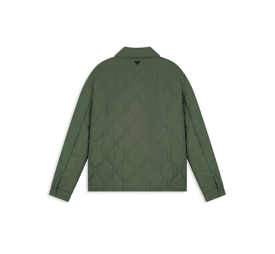 Pure Path Quilted Jacket Dark Army (26030410 - 11)