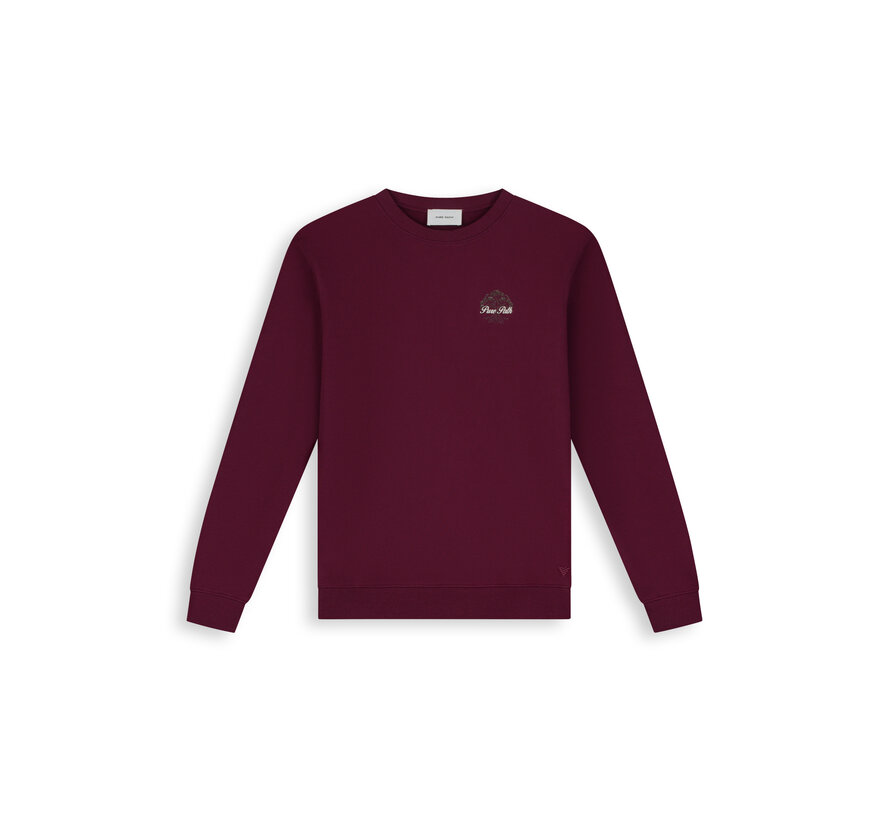 Pure Path Sweater Rooted Tree Wine Red (26030301 - 107)