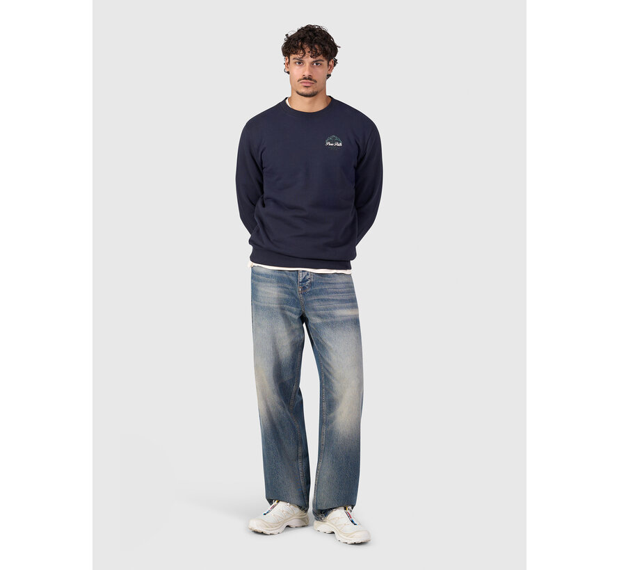 Pure Path Sweater Rooted Tree Dark Navy (26030301 - 57)